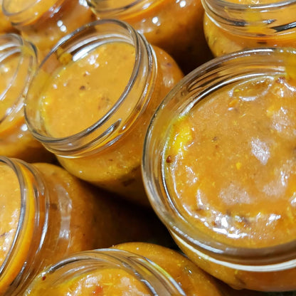 Yellow lemon ajar