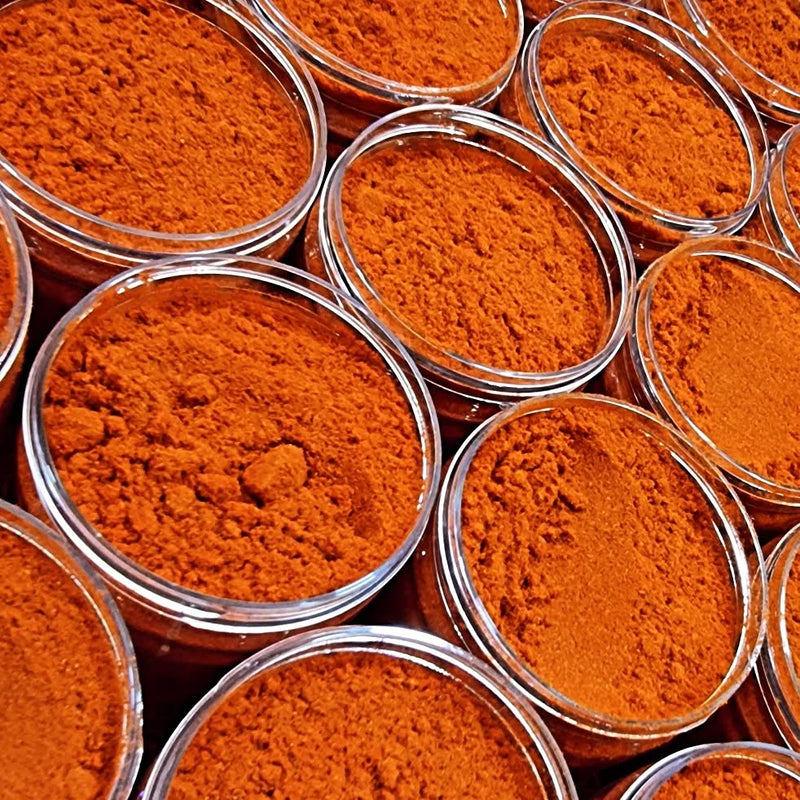 Red sweet pepper paprika spice Shefs