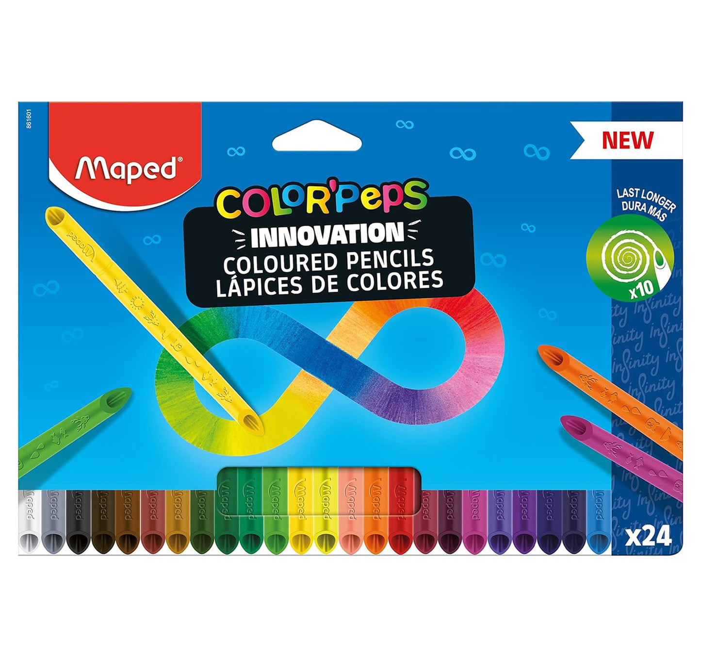 Maped Coloured Pencil Infinity 861601 24 Colors