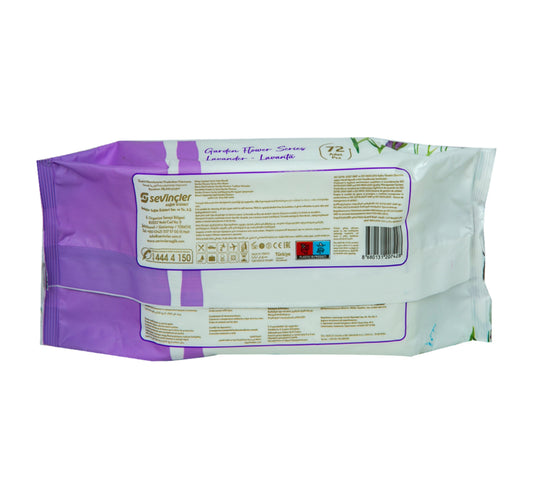 Giggles Lavender Wet Wipes 72 pcs