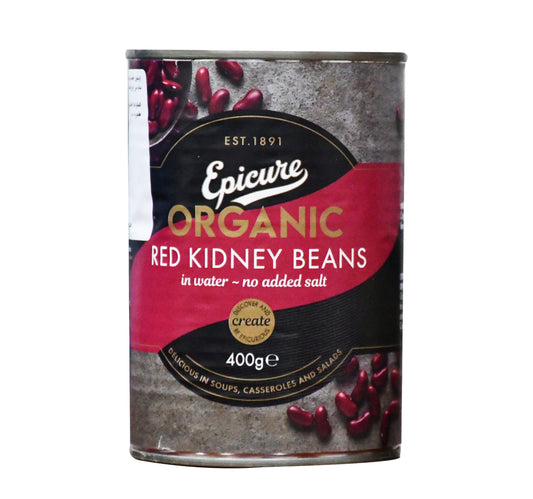 Epicure Organic Red Kidney Beans 400 g