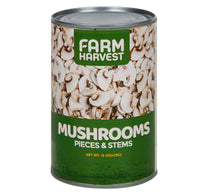 Farm Harvest Mushroom Pieces & Stems 425 g