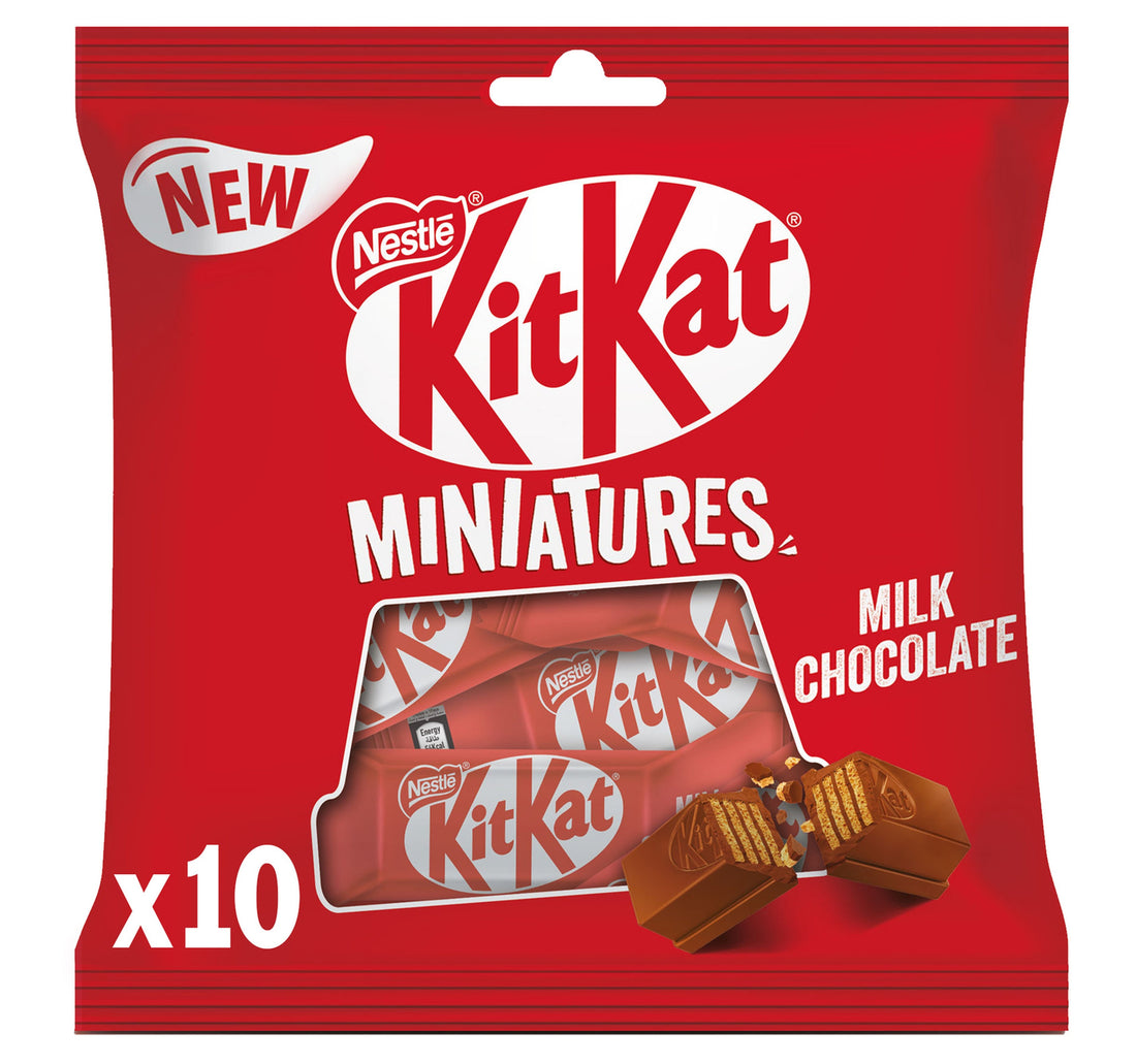 Nestle KitKat Miniatures Milk Chocolate 10pcs 110 g