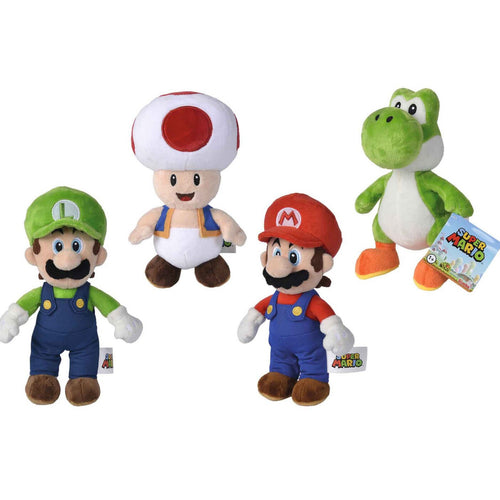 Super Mario Plush Lugi, 1 pc Assorted, 109231009