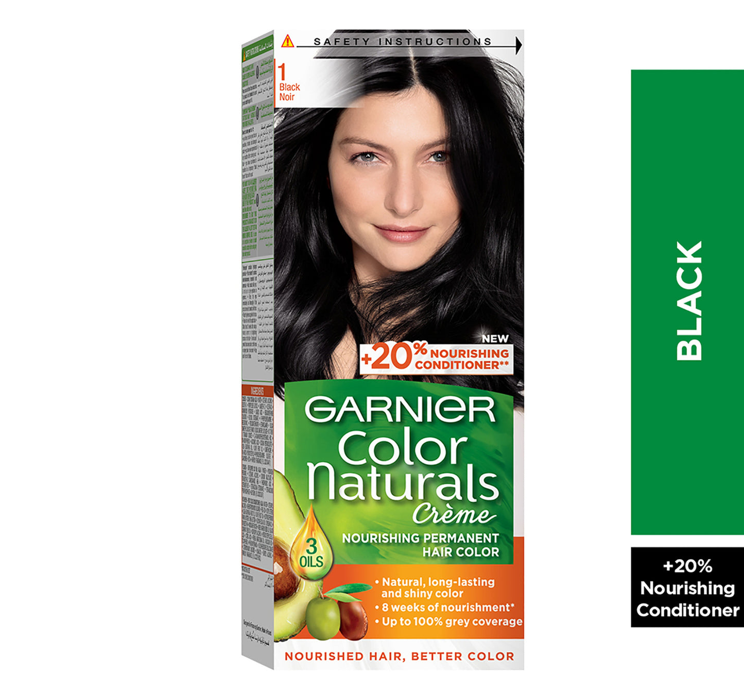 Garnier Color Naturals 1 Black 1 pkt
