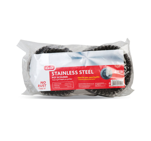 LuLu Stainless Steel Pot Scourer 4 pcs