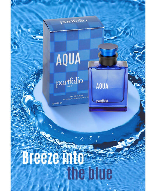 Portfolio Paris Aqua Eau De Parfum For Men 100ml