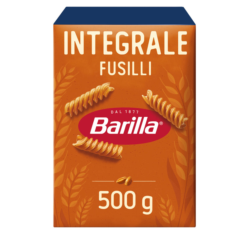 Barilla Whole Wheat Integral Fusilli Pasta 500 g