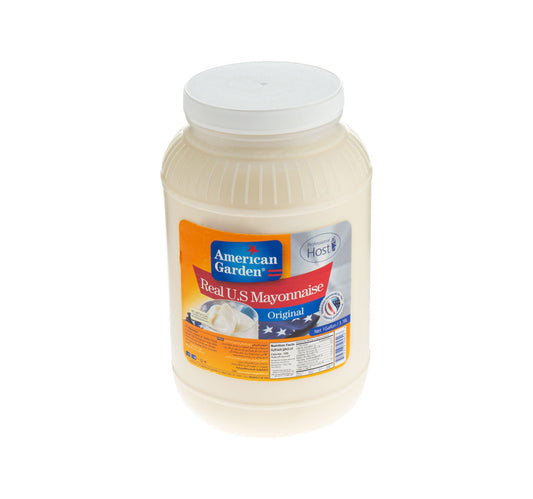 American Garden Real Original Mayonnaise Gluten Free Dairy Free 1 Gallon