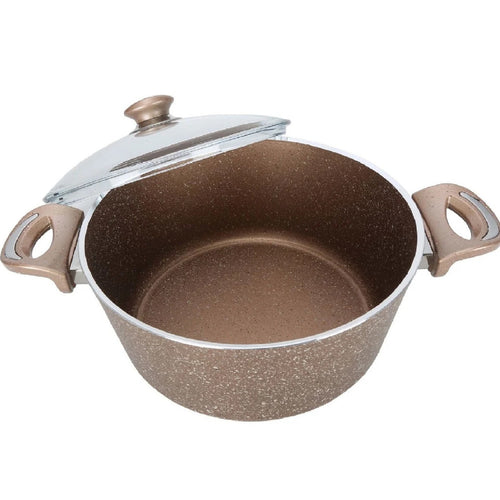 Chefline Granite Coating Aluminum Dutch Oven, 22 cm, C26G