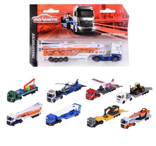 Majorette Transporter Toy Set, 6 Assist, Assorted, 212053302