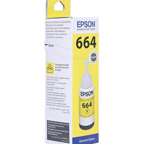 Epson Ink Bottle 70ml T6644 Yellow