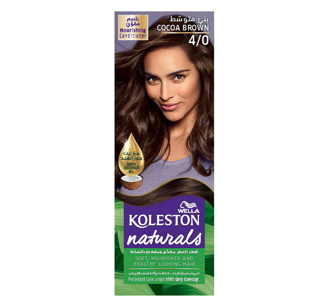 Koleston Naturals Cocoa Brown 4/0 1 pkt