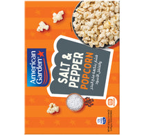 American Garden Gluten Free Microwave Sea Salt & Pepper Popcorn 273 g