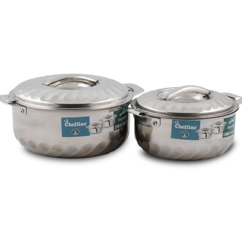 Chefline Stainless Steel Hotpot Set, 2 Pcs, TRINITY1525