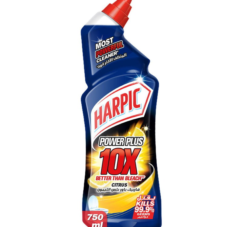 Harpic Citrus Power Plus 10X Most Powerful Toilet Cleaner 750 ml