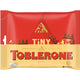 Toblerone Tiny Swiss Milk Chocolate Bars with Honey and Almond Nougat Minis Sharing Pack 168 g