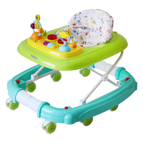 First Step Baby Walker, Green/Blue, 301