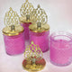 Maple Leaf Glass Candle GLDH-03 Assorted Per Pc