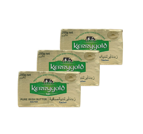 Kerrygold Salted Butter Value Pack 3 x 200 g