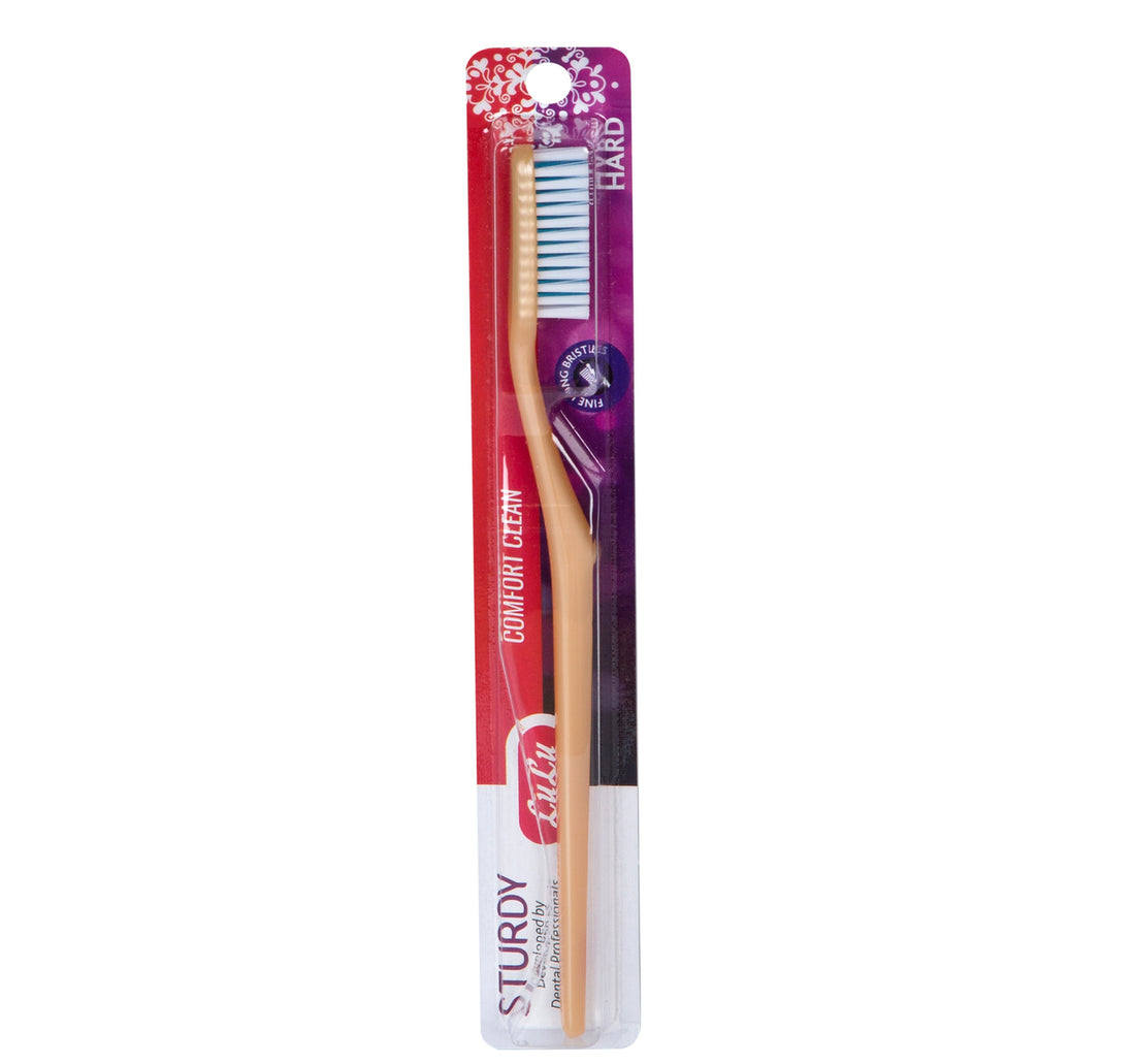 LuLu Toothbrush Sturdy Hard Assorted Color 1 pc