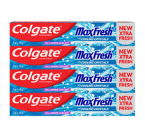 Colgate Max Fresh Cool Mint Toothpaste Value Pack 4 x 75 ml