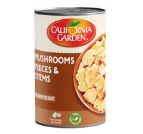 قطع وسيقان فطر معلبة من حدائق كاليفورنيا، 425 غرام