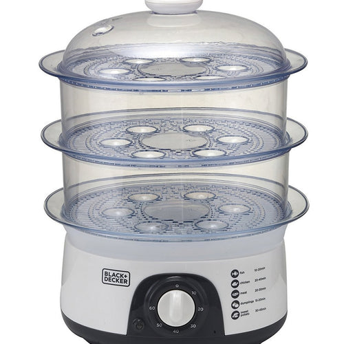 جهاز طهي بالبخار للطعام من بلاك آند ديكر HS6000B5 بقوة 775 واط