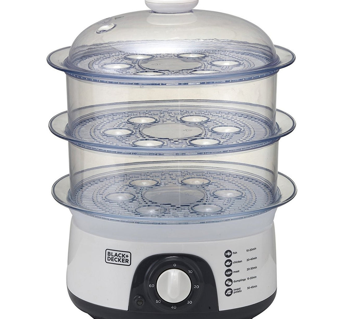 Black+Decker Food Steamer HS6000B5 775W
