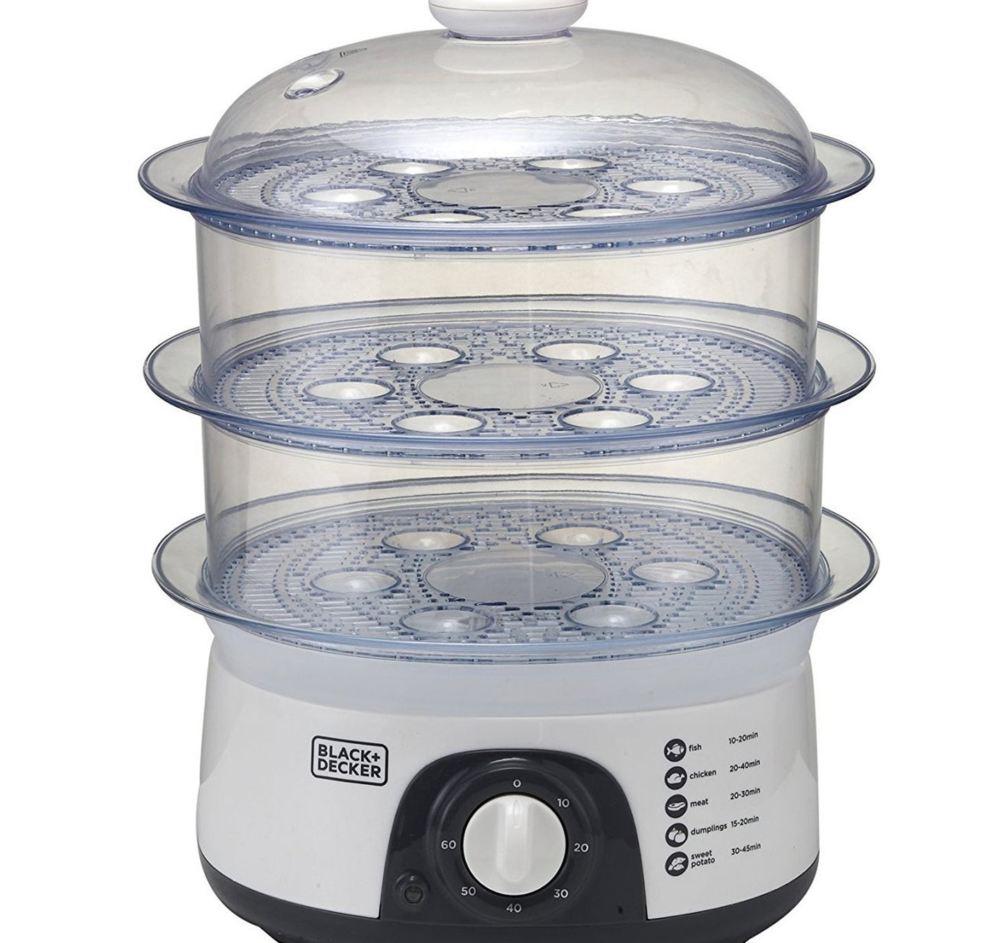 Black+Decker Food Steamer HS6000B5 775W