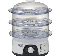 Black+Decker Food Steamer HS6000B5 775W