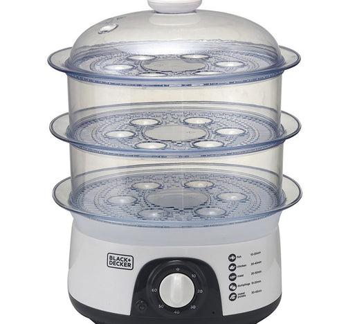 Black+Decker Food Steamer HS6000B5 775W