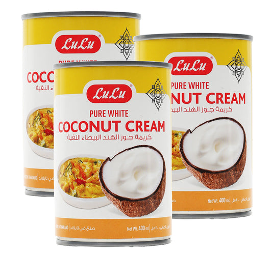 Lulu Coconut Cream 3 x 400 ml