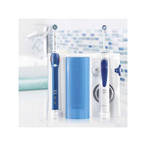 Oral-B Oxyjet Cleaning System + PRO 2000 Rechargeable Toothbrush