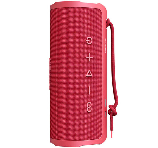 Hifuture IPX7 Portable Wireless Speaker, Red, Ripple