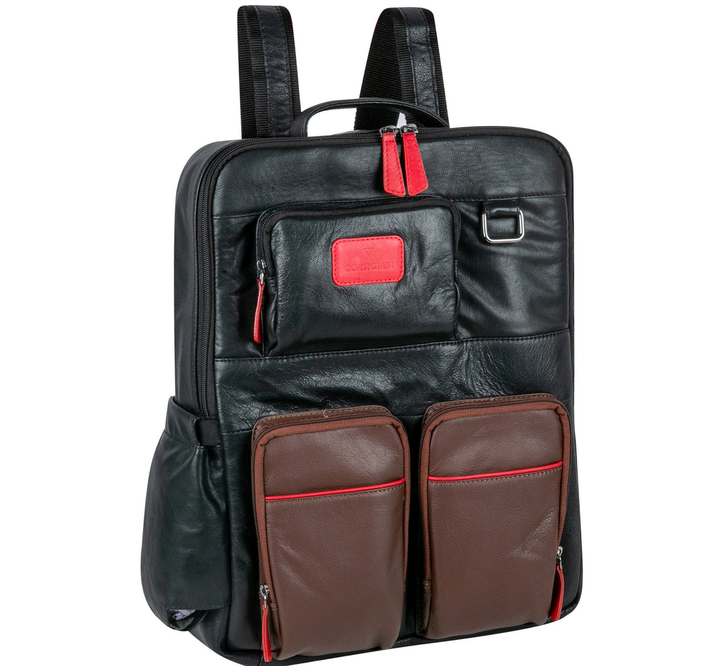 Cortigiani Leather Backpack 43cm Assorted