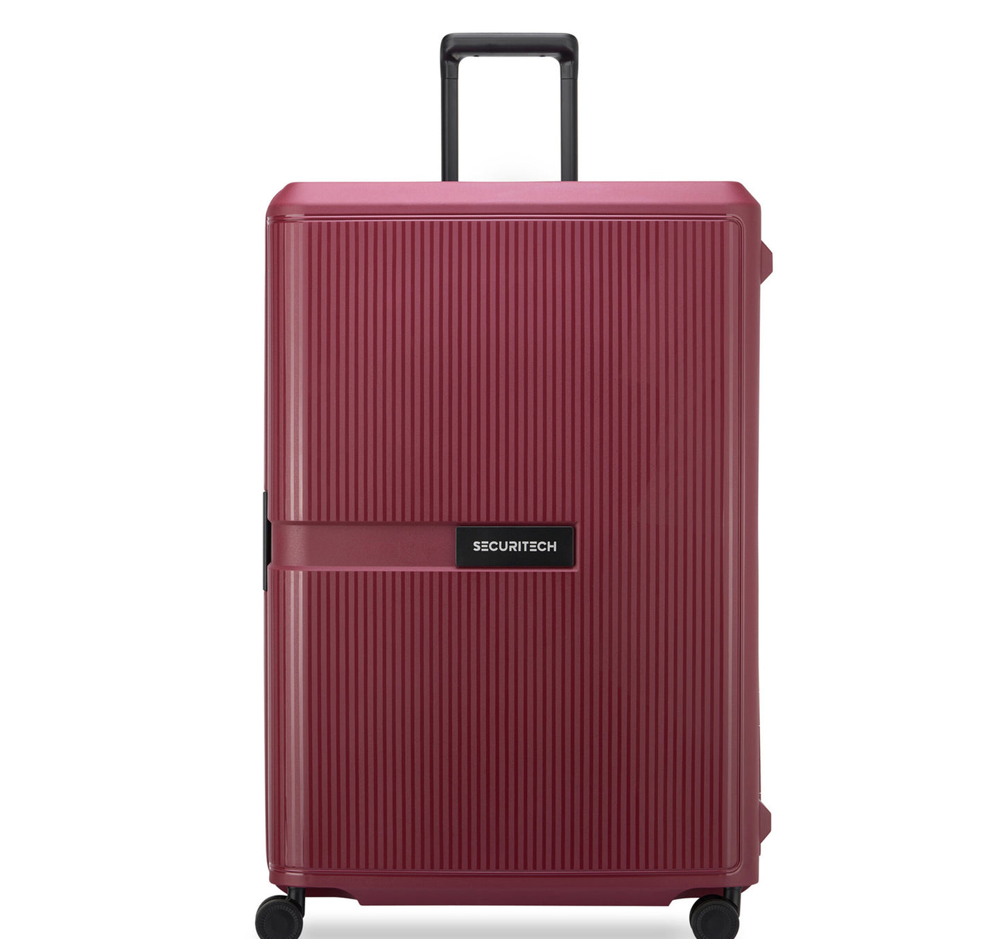 Delsey Securitech Stone 4 Double Wheels Hard Trolley, 82 cm, Burgundy