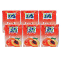 Awal Peach Nectar Juice 6 x 250 ml