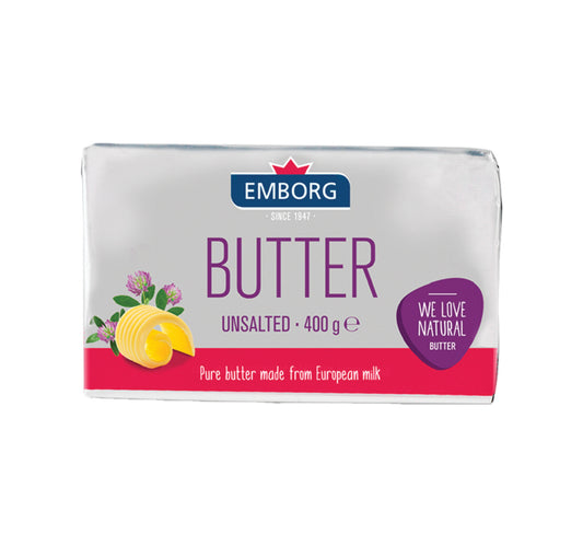 Emborg Butter Unsalted 400 g