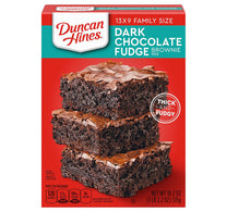 Duncan Hines Dark Chocolate Fudge Brownie Mix 515 g
