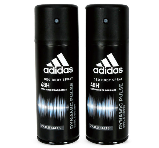 Adidas Dynamic Pulse Deo Body Spray For Men 2 x 150 ml