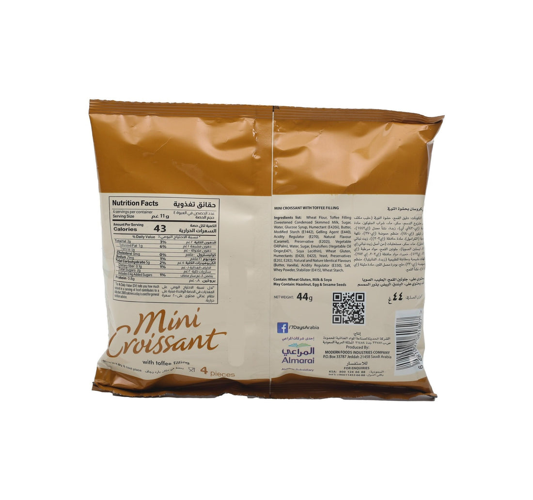 7 Days Toffee Mini Croissant 44 g