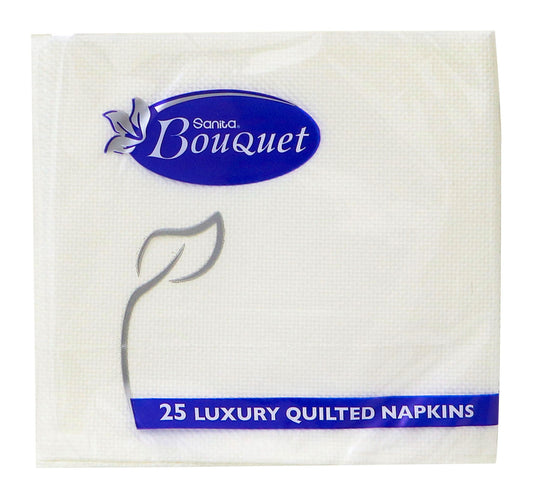 Sanita Luxury Quilted Napkins Size 24cm 25 pcs