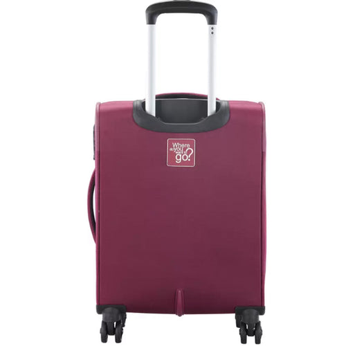 VIP Adept Soft Trolley 55cm Berry