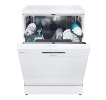 Candy Rapido Free Standing Dishwasher, 5 Programs, 14 Place Settings, Silver Inox, CF 4E7L0W-19