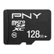 بطاقة PNY 128 جيجابايت Performance Plus microSD