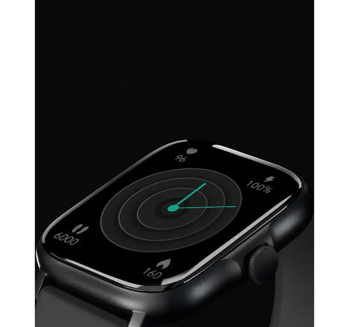 Aukey SW-1P Smartwatch, 1.69 inches LCD Display, Black, SW-1P-BK