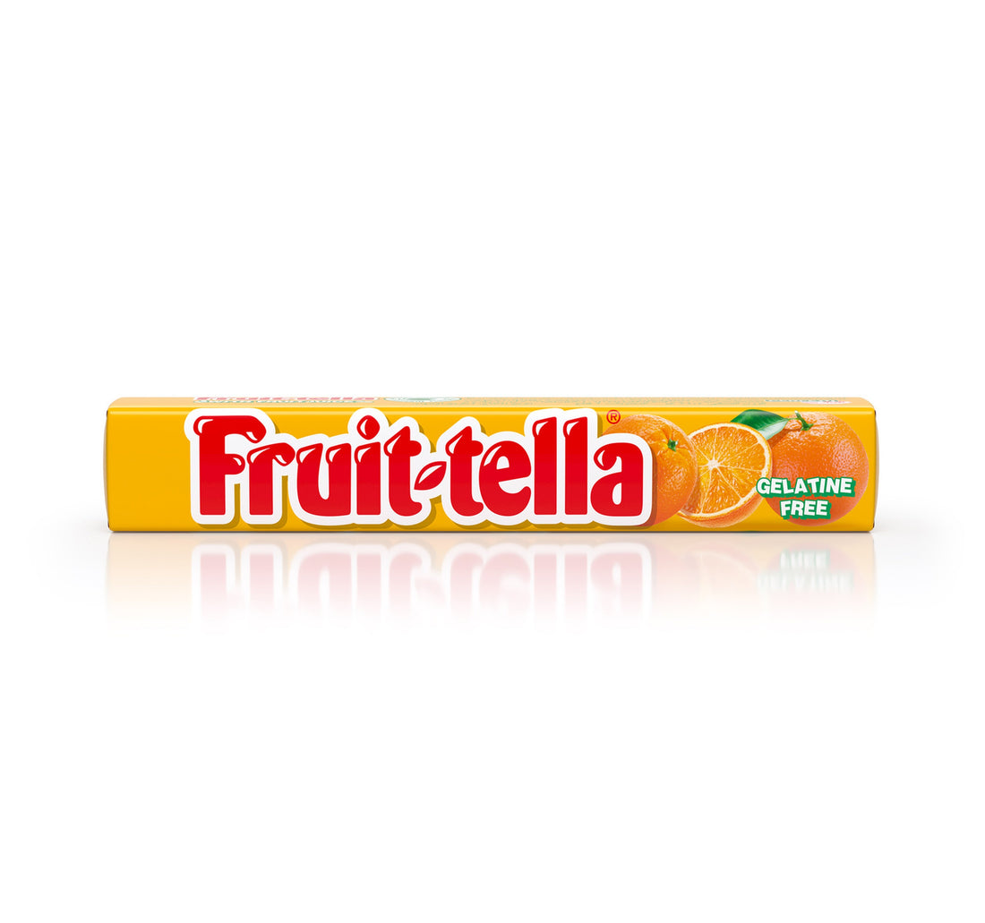 Fruit-tella Juicy Chewy Candy Sweet Orange Flavour 32.4 g
