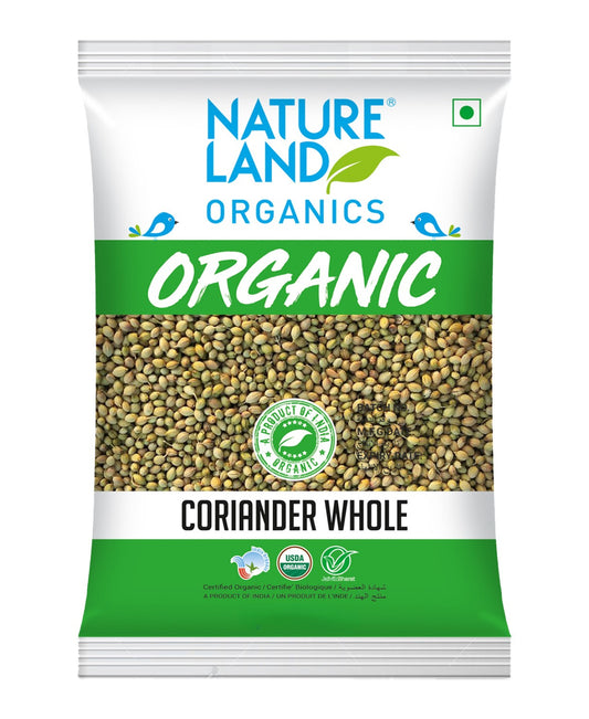 Natureland Organics Coriander Whole 200 g