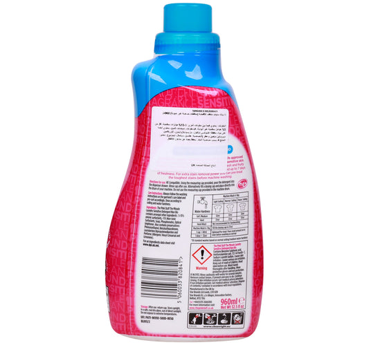 Star Drops Pink Stuff Miracle Non Bio Sensitive Laundry Detergent 960 ml